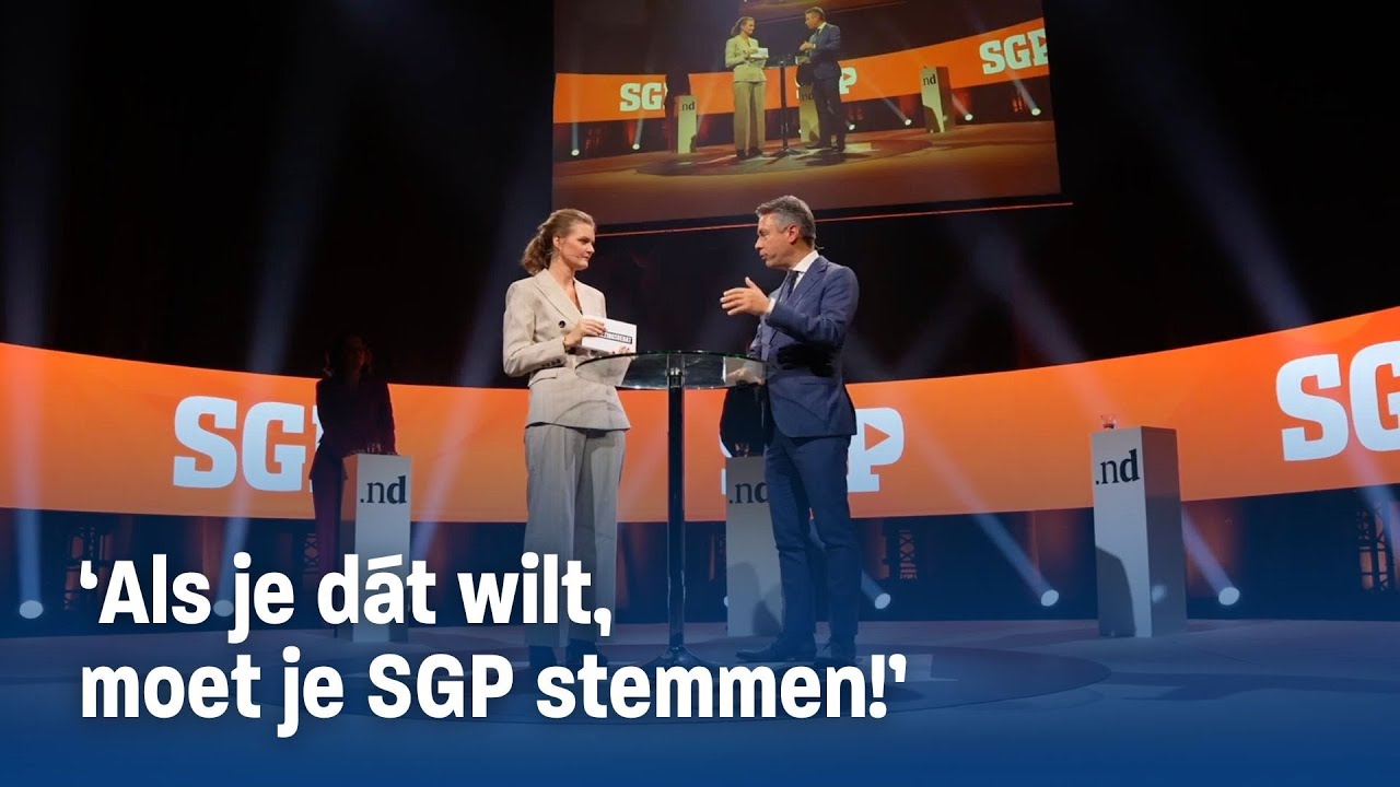 Verrassende vragen en dilemma's voor Chris Stoffer bij het #NDdebat
