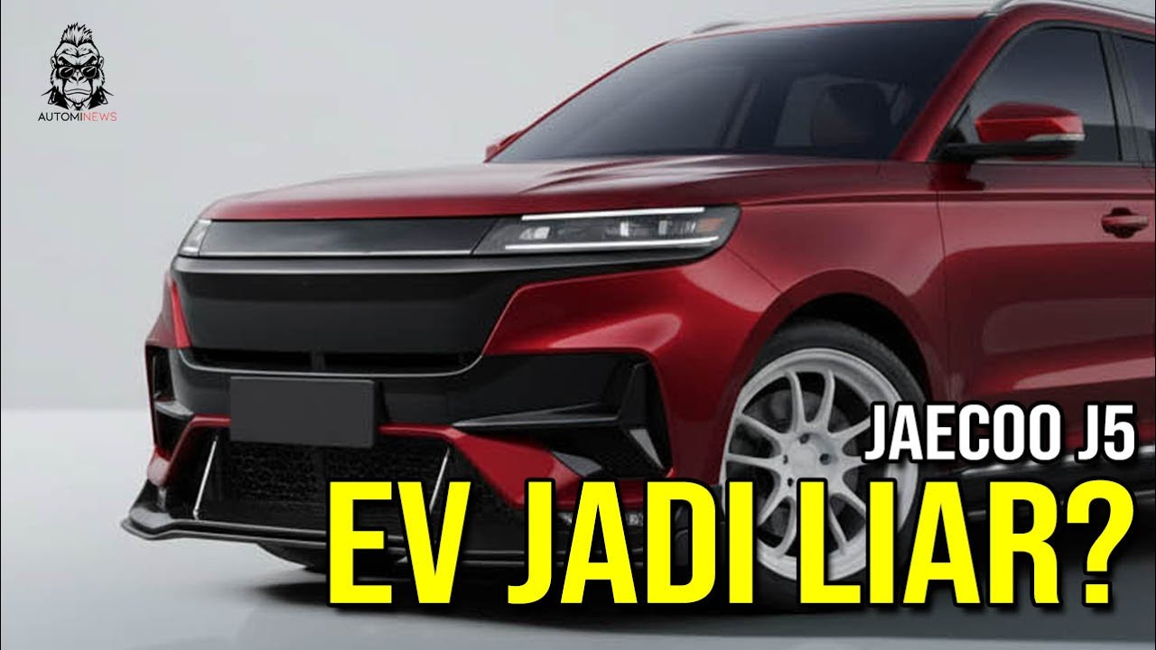 JAECOO J5 ELECTRIC: Dari Standar Jadi Racing EV Ceper Red Candy!