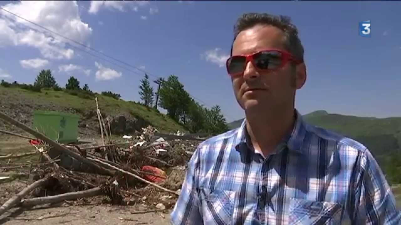 Télésiège détruit de Gourette