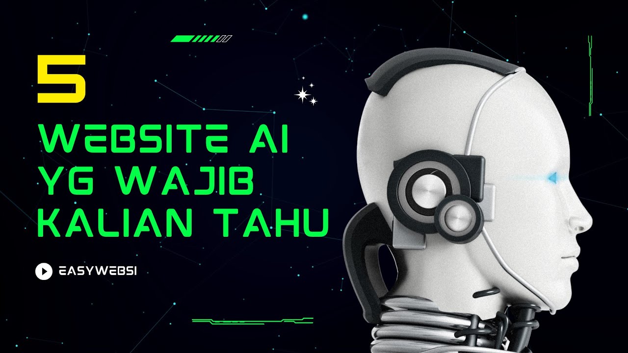 5 Website AI ini Wajib Kalian Tahu!
