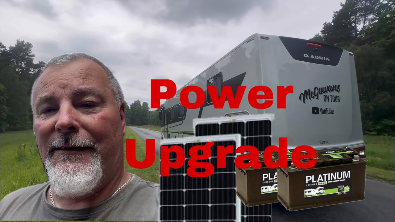 Adria sonic 810 sc supreme solar+battery upgrade