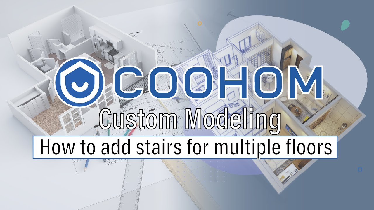 How to add stairs for multiple floors in Custom Modeling