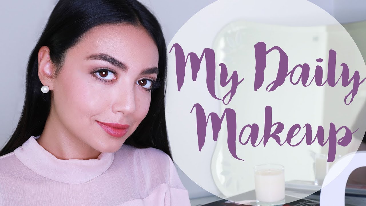 My Everyday Makeup with Ghalia Mahmoudi | طريقة عمل مكياج يومي مع غالية محمودي