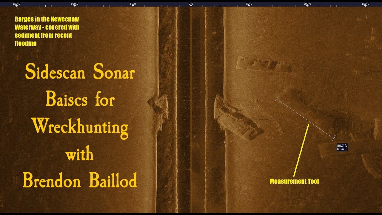 Sidescan Sonar for Wreckhunting 101 with Brendon Baillod
