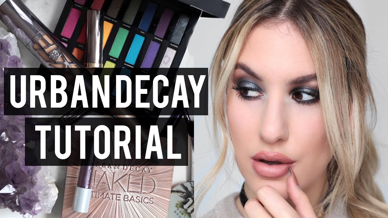 TESTING NEW Makeup From URBAN DECAY: NEW Naked Palette, All-Nighter foundation + More! | Jamie Paige