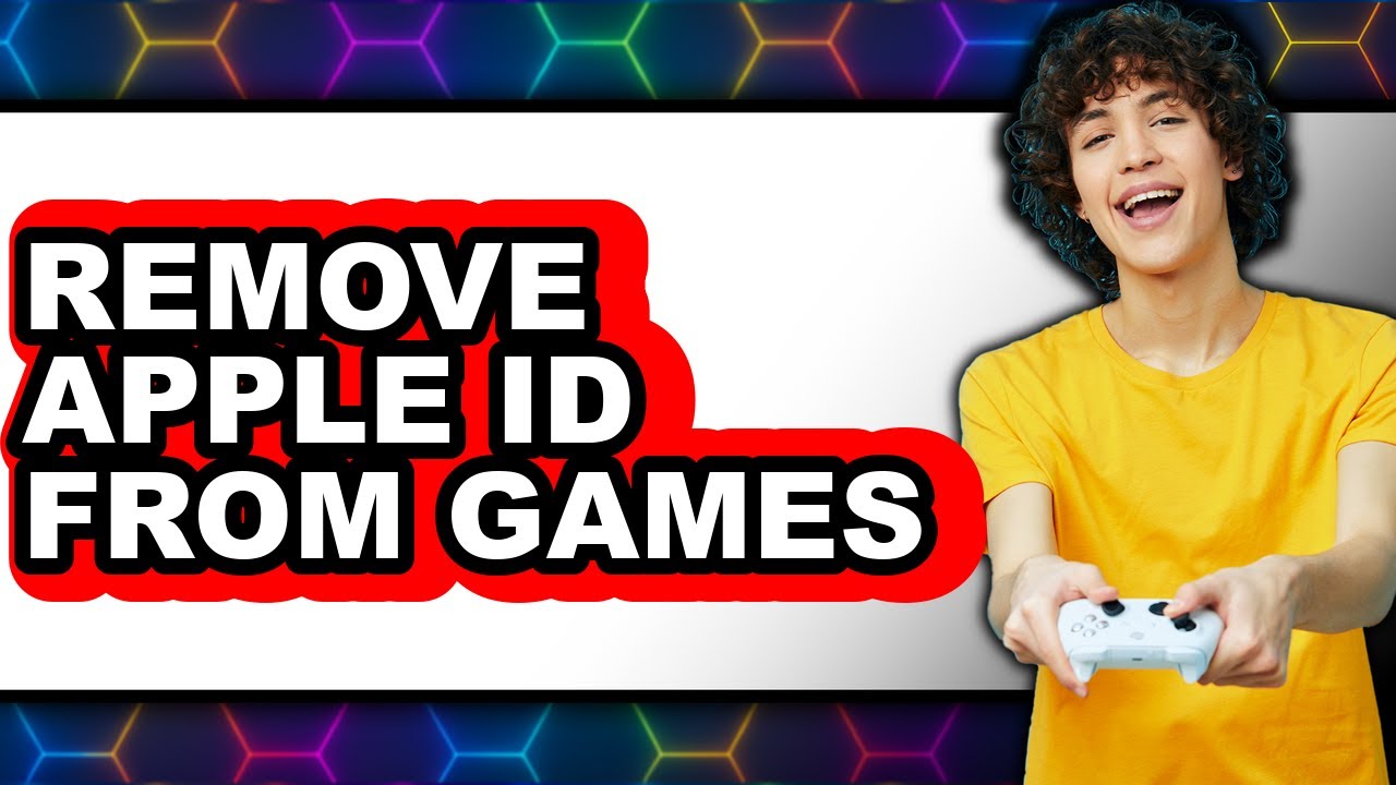How to Remove Apple Id from Games - Step by Step