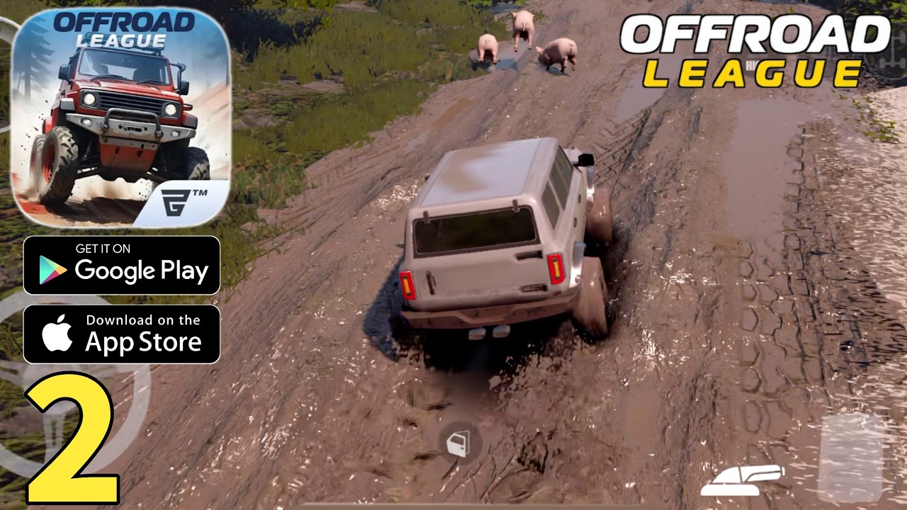 Offroad League Online Gameplay Walkthrough Part 2 - Story Mode (ios)