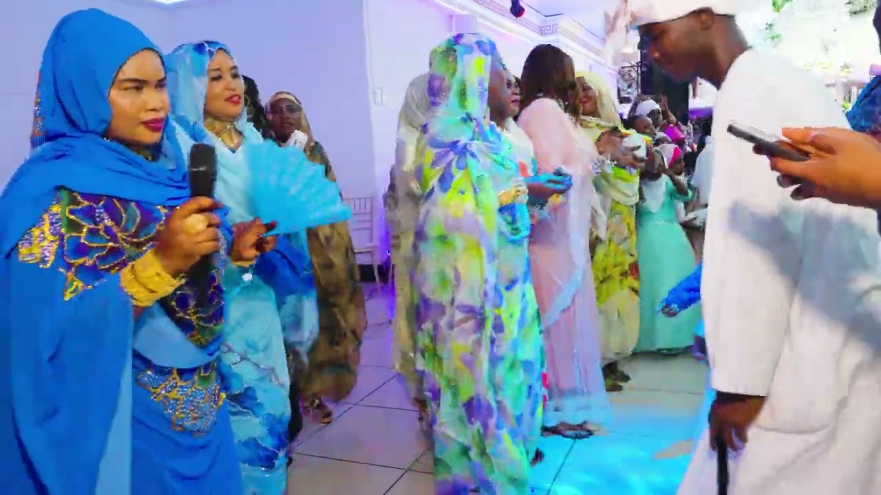 حفلة الزفاف سودانية مع استاذة الفنانة نجوي في مدينة Leeds السيد العريس استاذ مصعب 08-06-2025