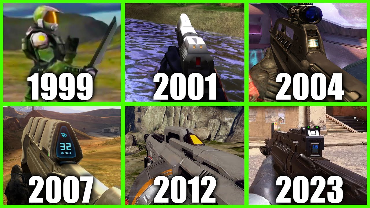 Evolution of UNSC Weapons in Every Halo Game (1999 - 2023)