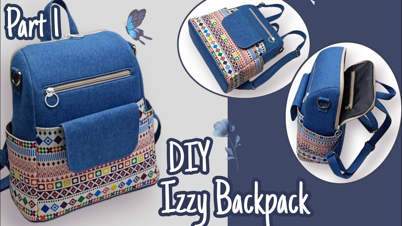 Part 1 DIY Cara Membuat Pola Tas/Issy Backpack Pattern Tutorial