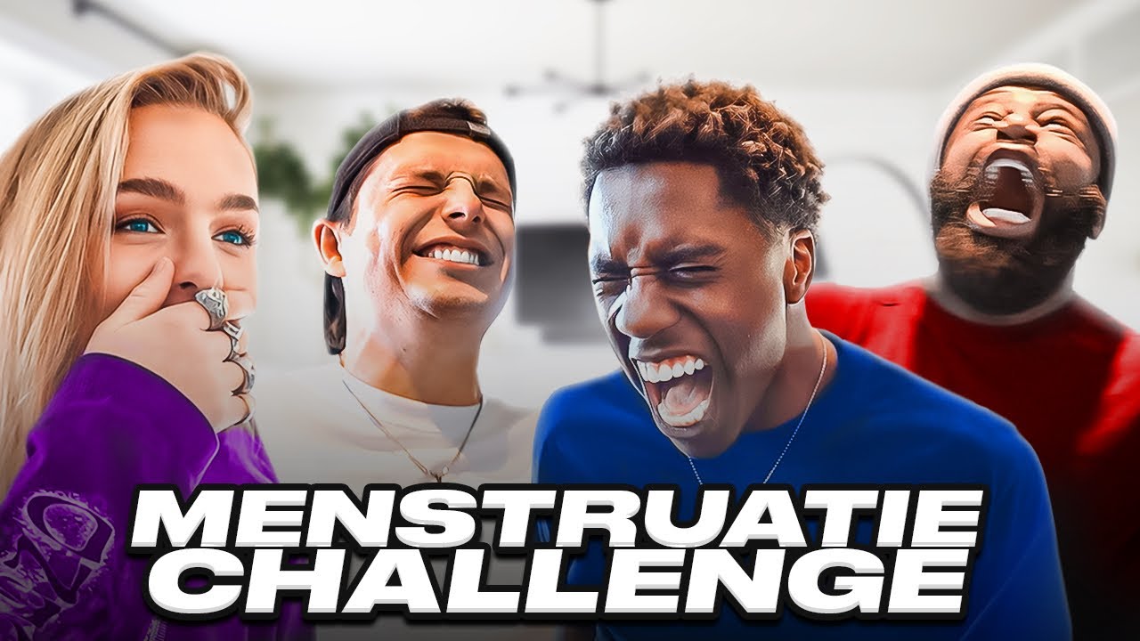 Wij Deden De Menstruatie Challenge😰! (Ft. Lies Zhara,Sean demmers & Dennis Toppin)