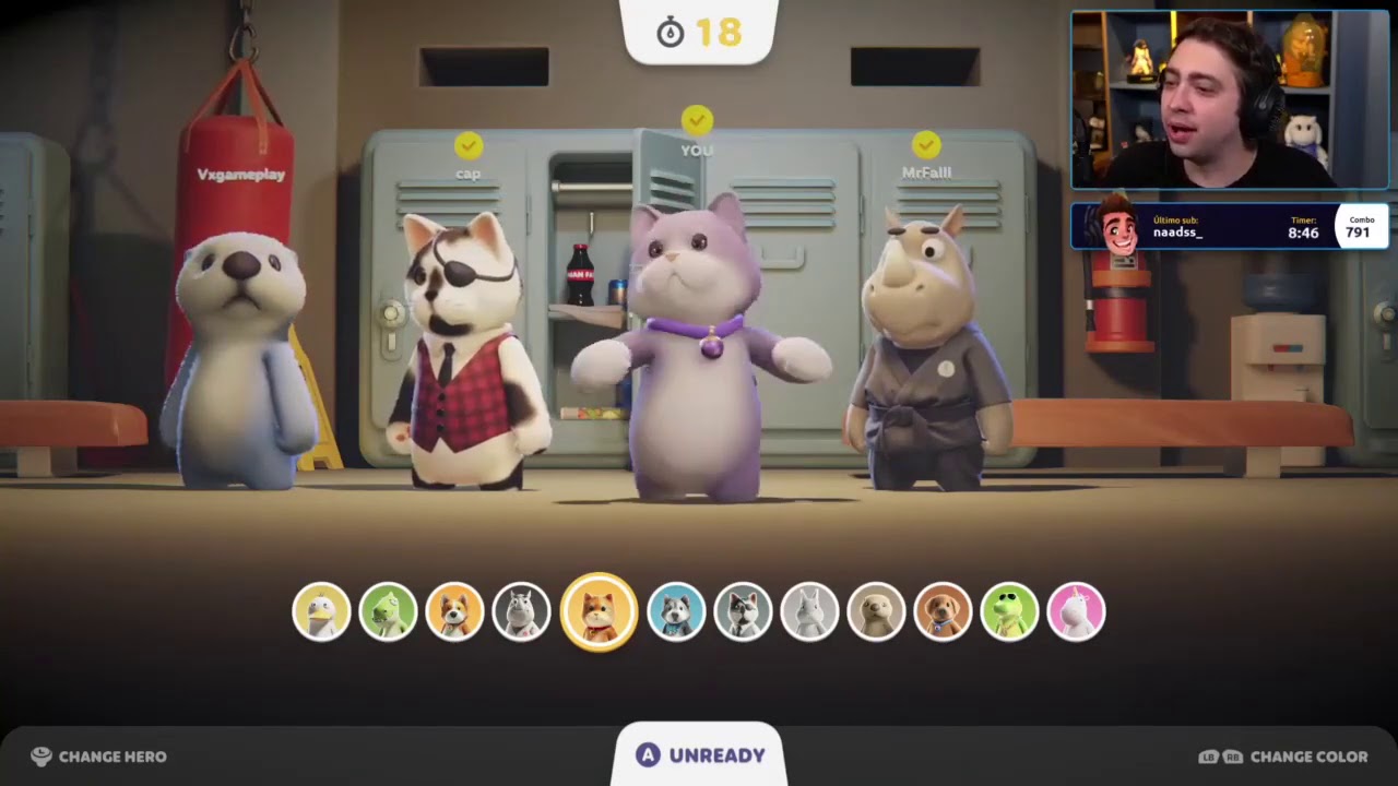 ALANZOKA JOGANDO PARTY ANIMALS COM SEUS AMIGOS!!!!