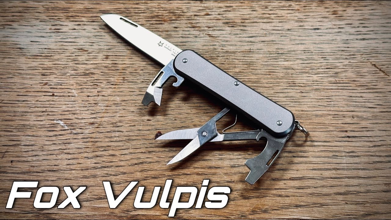 Fox Vulpis F4 Titan - Schweizer Taschenmesser aus Italien