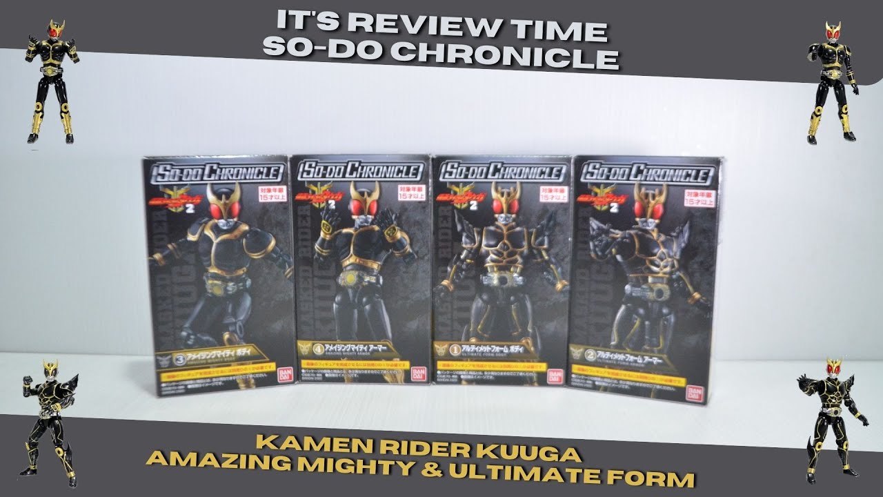 GOKIL TAPI KO...|| REVIEW SO DO CHRONICLE KAMEN RIDER KUUGA AMAZING MIGHTY & ULTIMATE FORM INDONESIA