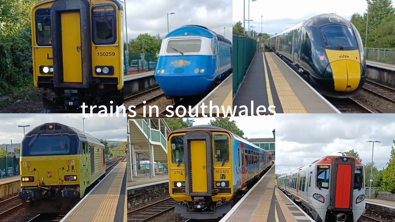 Trains in southwales 