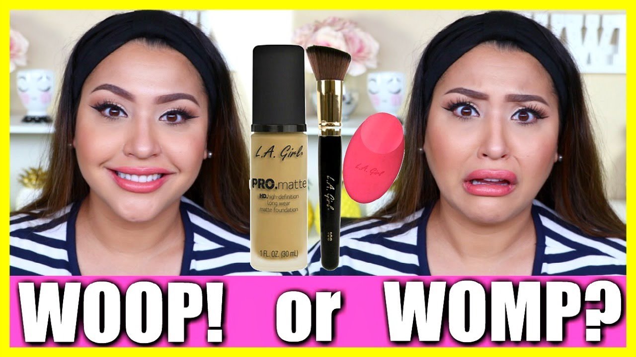 LA GIRL PRO MATTE FOUNDATION: WOOP OR WOMP?!