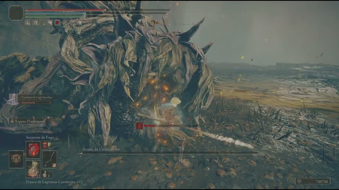 ELDEN RING Queelign vs Avatar da Umbrarvore