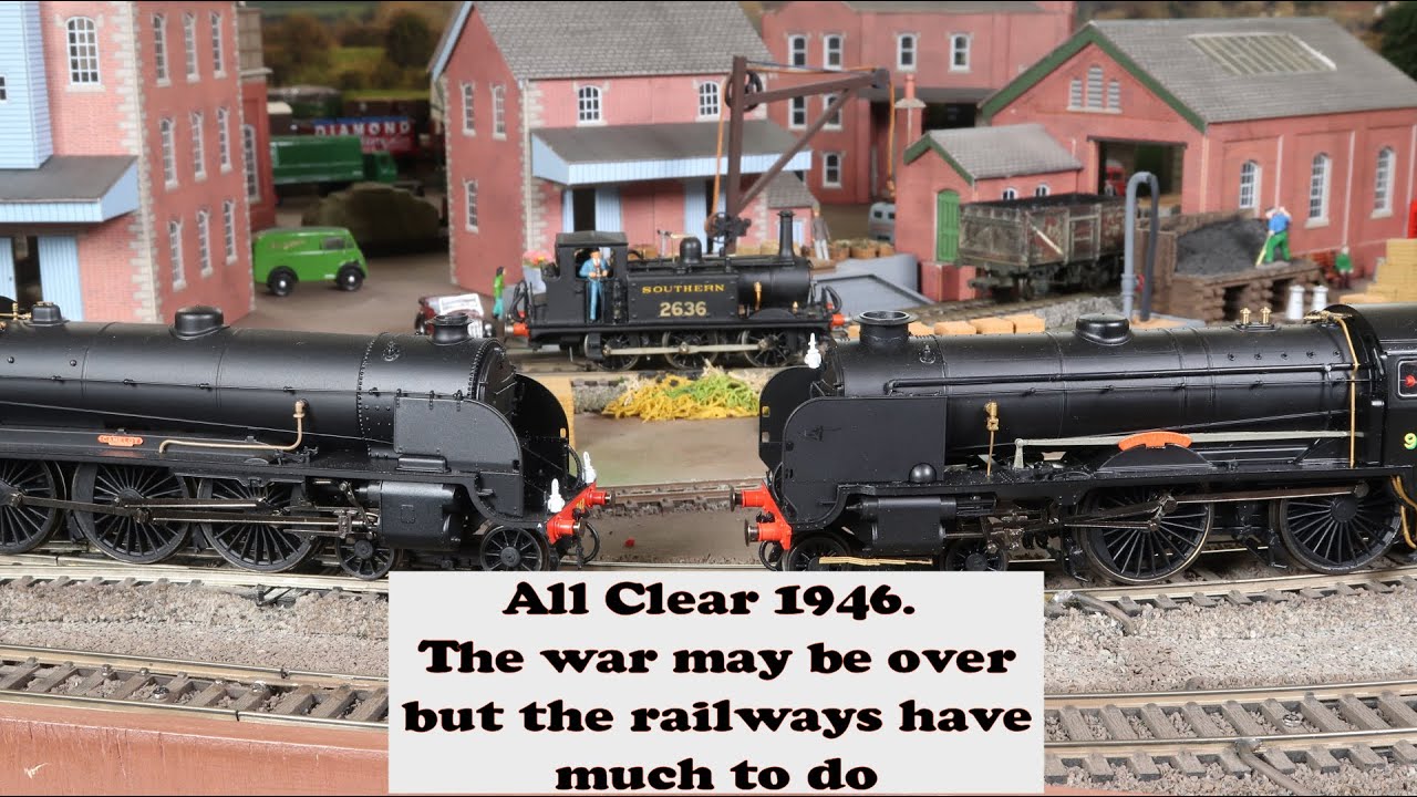 All Clear 1946  The war may be over but the railways have much to do