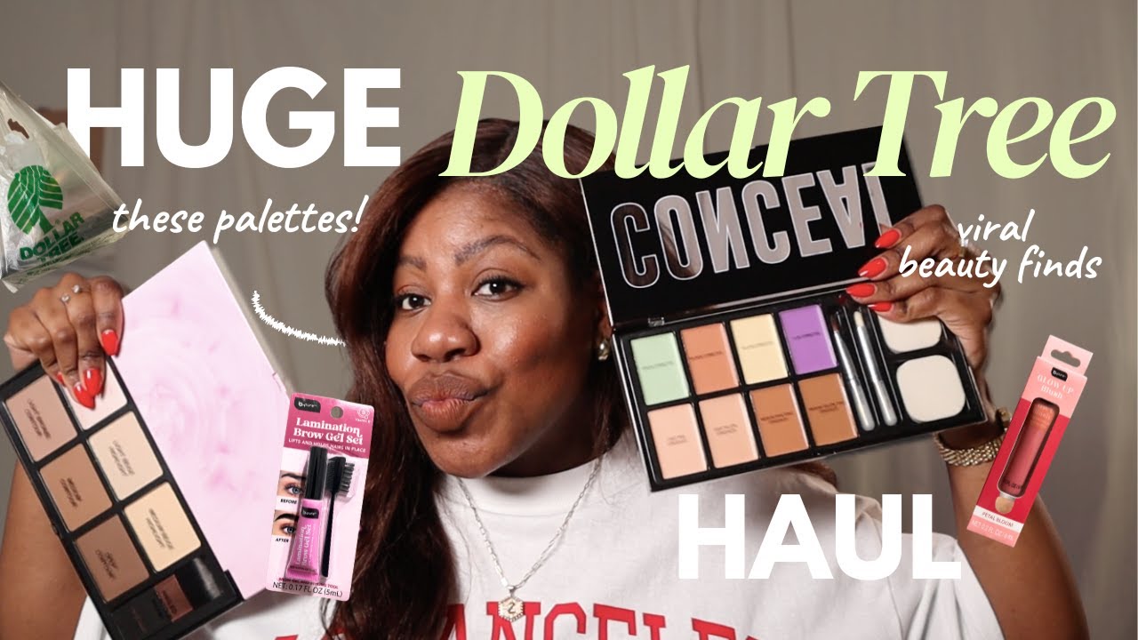 Huge Dollar Tree Beauty Haul | Viral Beauty Finds