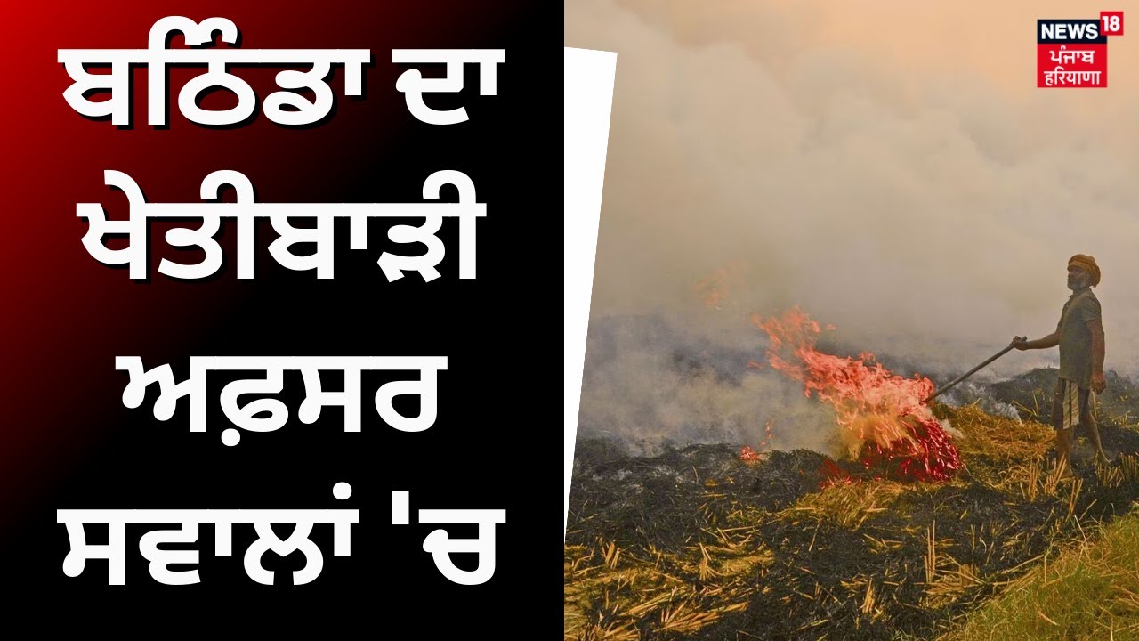 Bathinda Agriculture Minister | ਬਠਿੰਡਾ ਦਾ ਖੇਤੀਬਾੜੀ ਅਫ਼ਸਰ ਸਵਾਲਾਂ 'ਚ । Bathinda Farmers Viral Video