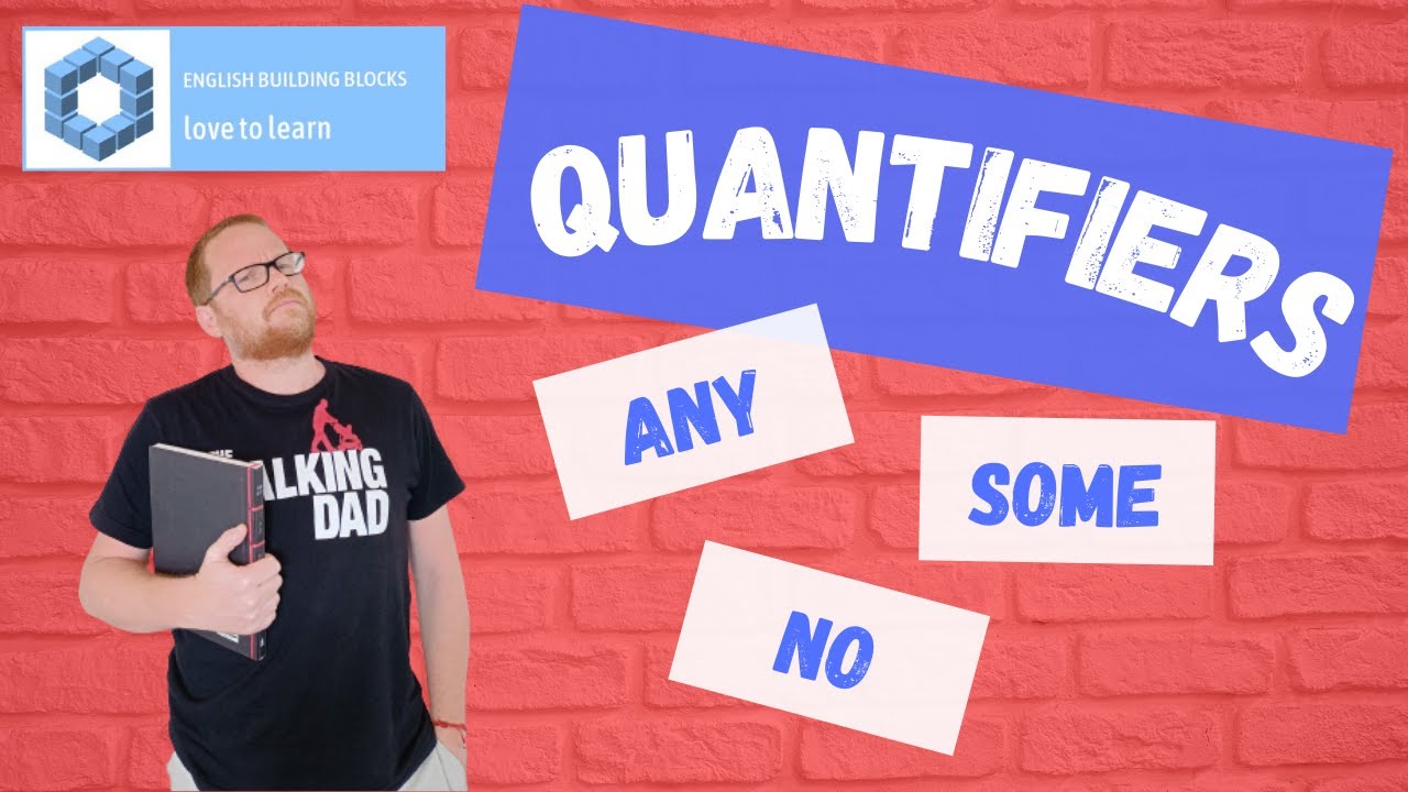 Quantifiers! How to use any, some and no! English lesson.