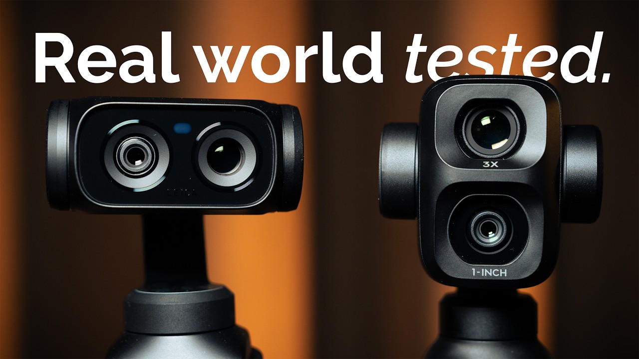 Видите разницу? | DJI Osmo Pocket 4P против Insta360 Luna Ultra
