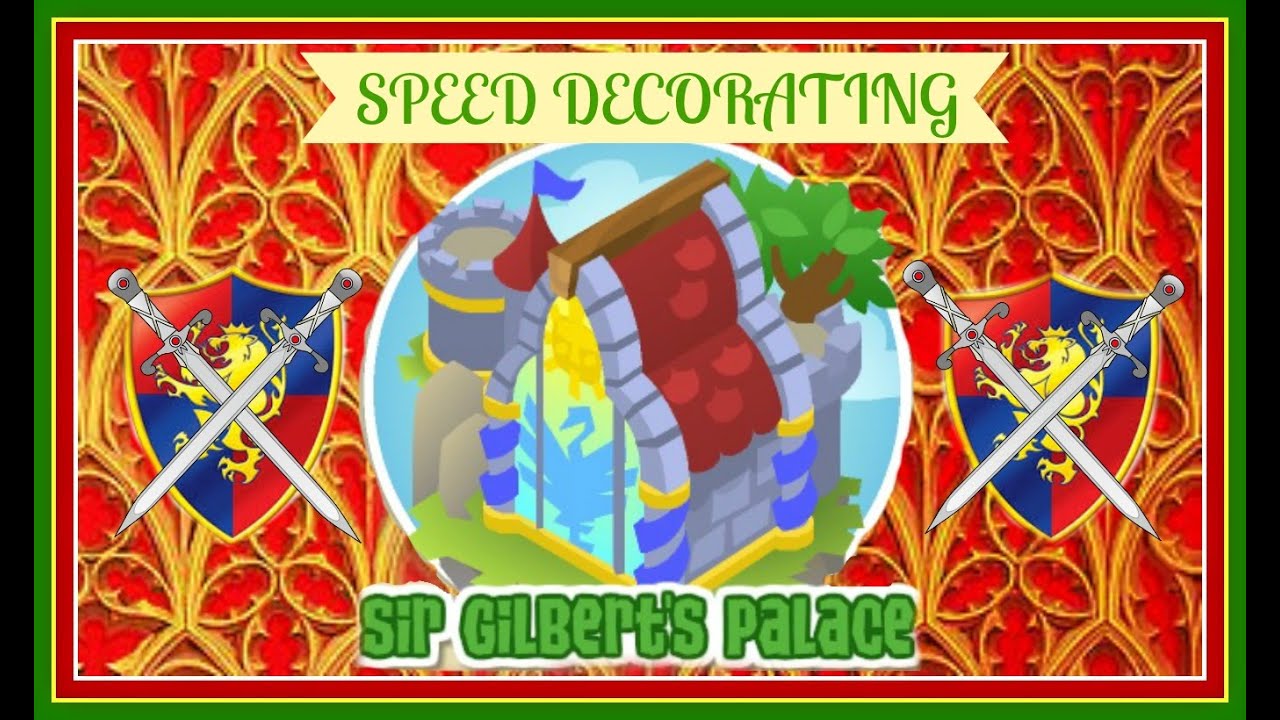 Animal Jam: Speed Decorating Sir Gilbert's Palace!