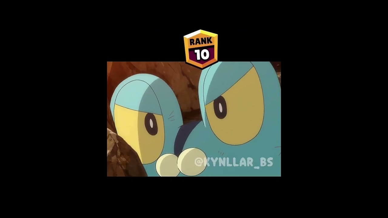 Greninja Rank-Up Brawl Stars x Pokemon #youtubeshorts #rankup #shorts #brawlstars #short