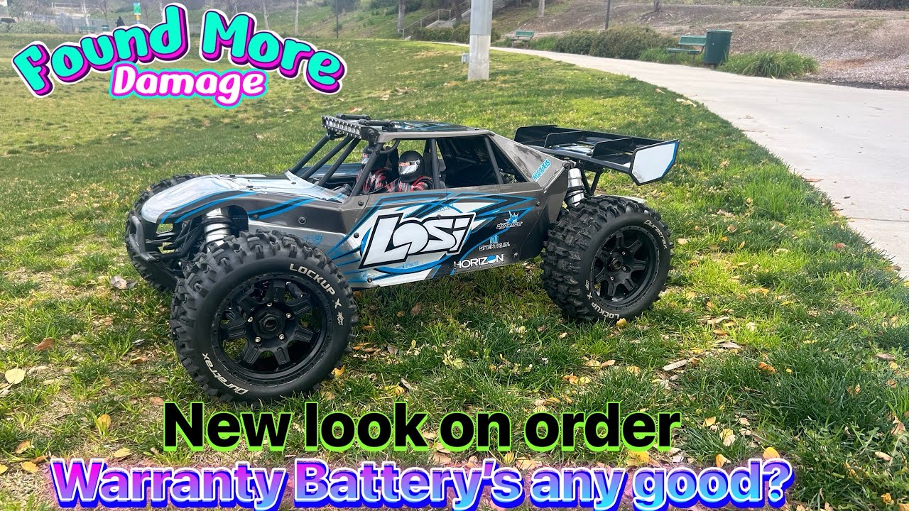 Losi DBXLE Part3 More Damage found & more batteries From Gen Ace ? Any good?#cowrc #gensacebattery 