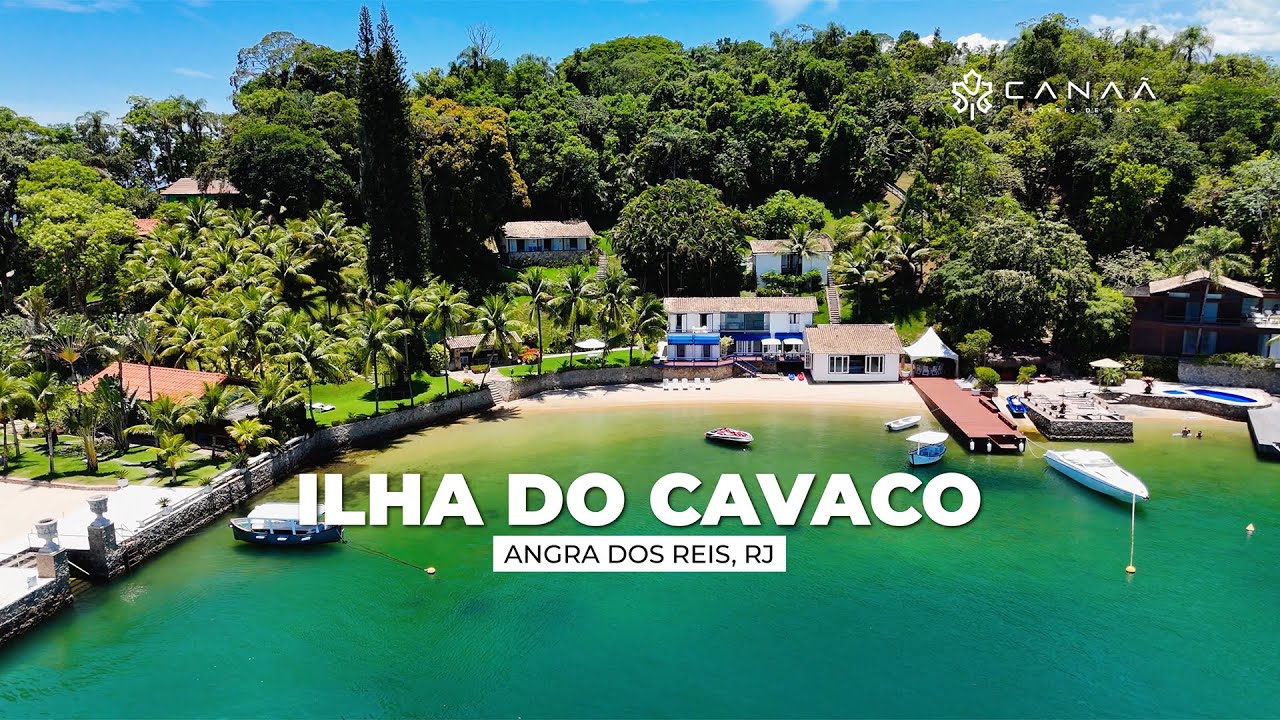 REFÚGIO DE ALTO LUXO EM ILHA EXCLUSIVA | Angra dos Reis