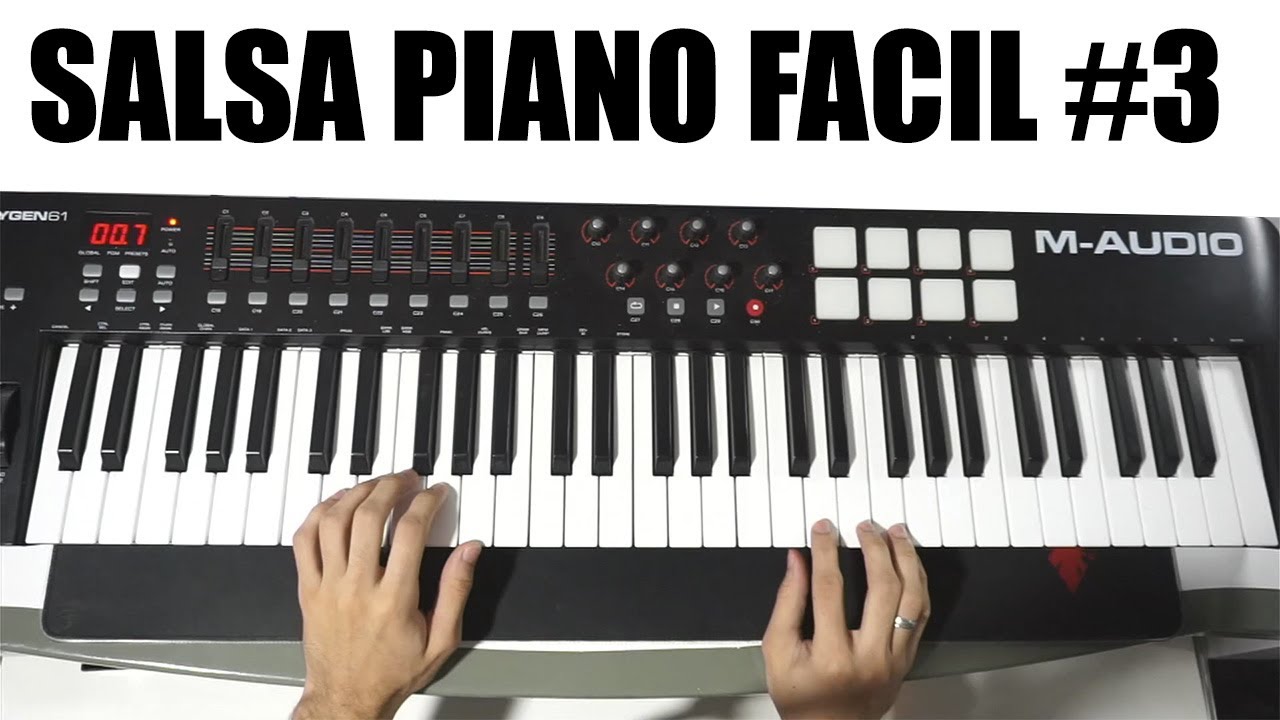 Como Tocar Salsa En Piano #3 (Rapido Y Sencillo)