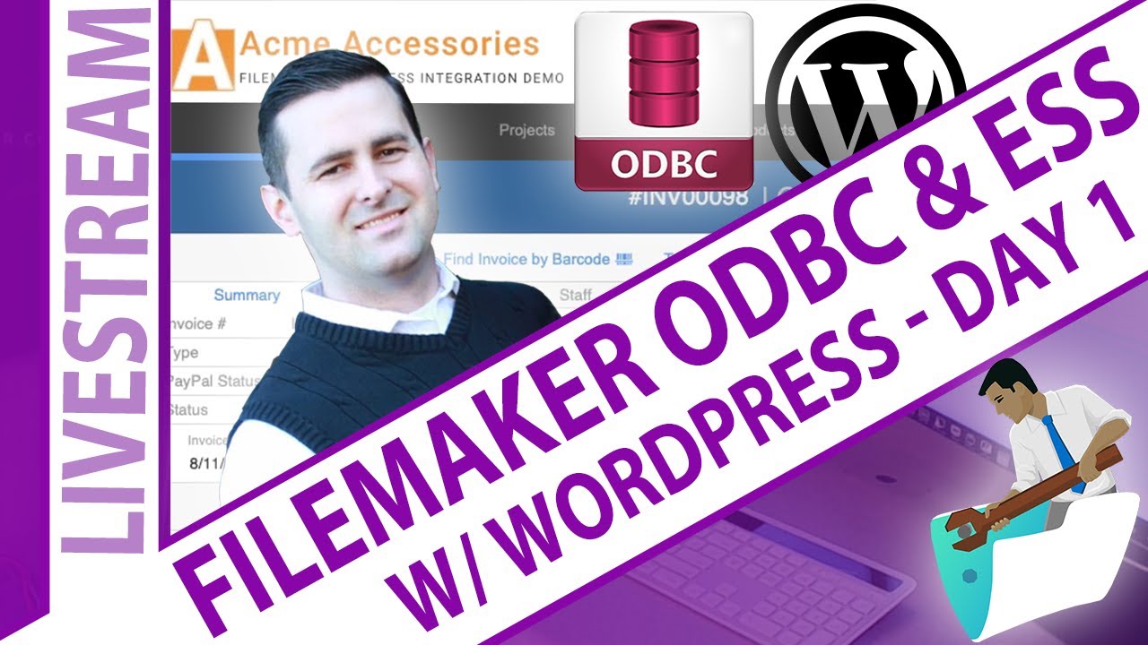FileMaker ODBC and ESS with WordPress - Day 1 with Jonathan Ray