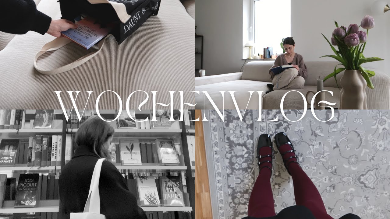 Wochenvlog | Viele gute Bücher, Wohnzimmer Interior Update & Leseclub ☕📚