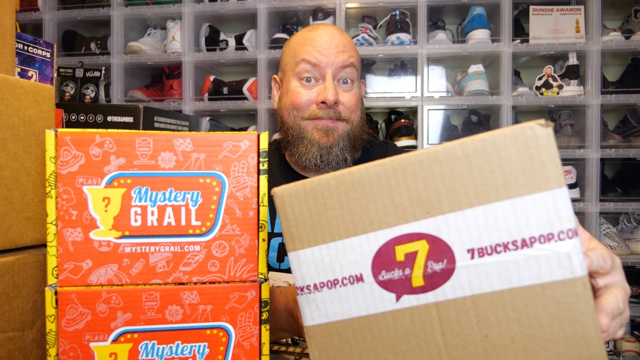 Opening a $180 AUTOGRAPHED Funko Pop Mystery Box from 7BucksAPop