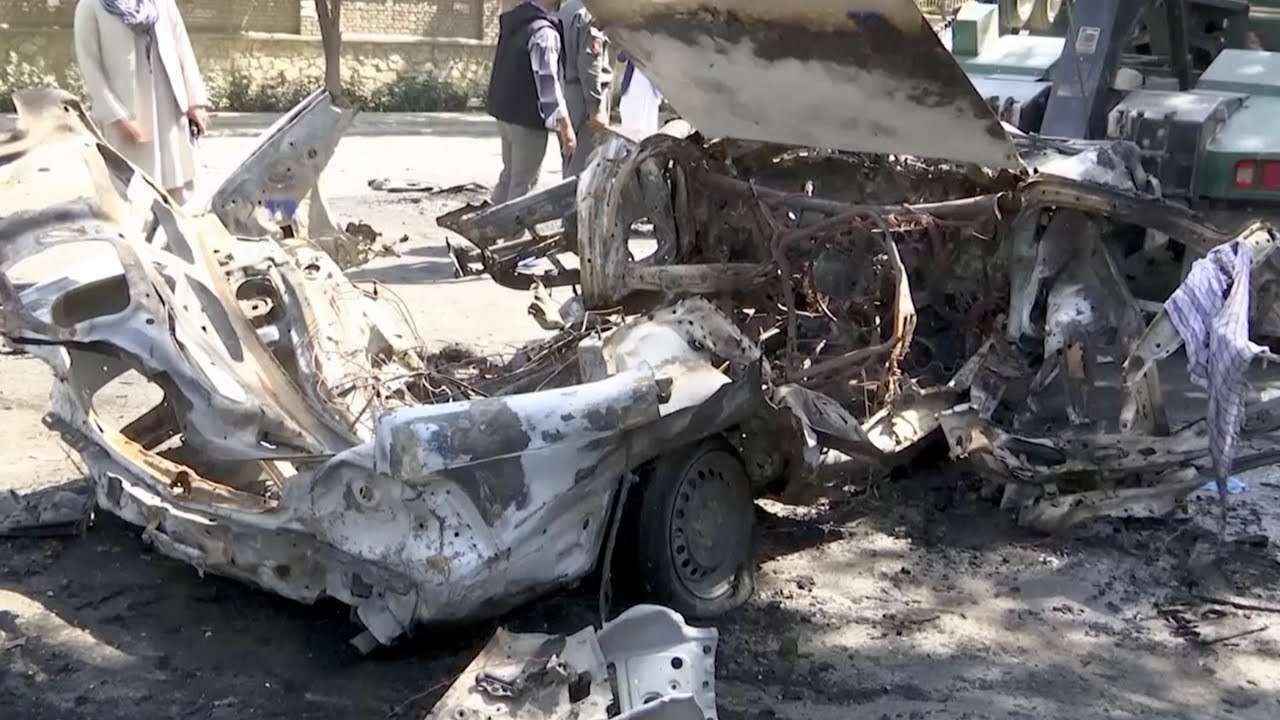 Explosion outside an Afghan university kills eight, wounds 33