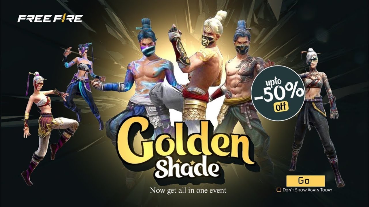 Golden Shade Bundle Return Date 🤯💥 | All Poker Mp40 Skin Return | Free Fire New Event | Ff New Event