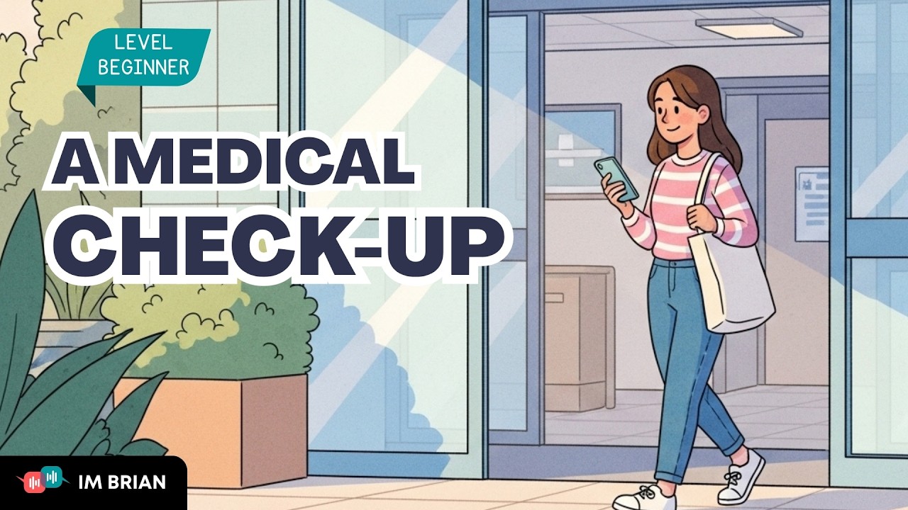 A Medical Check-Up  | Easy English Conversation for Beginners | Daily English