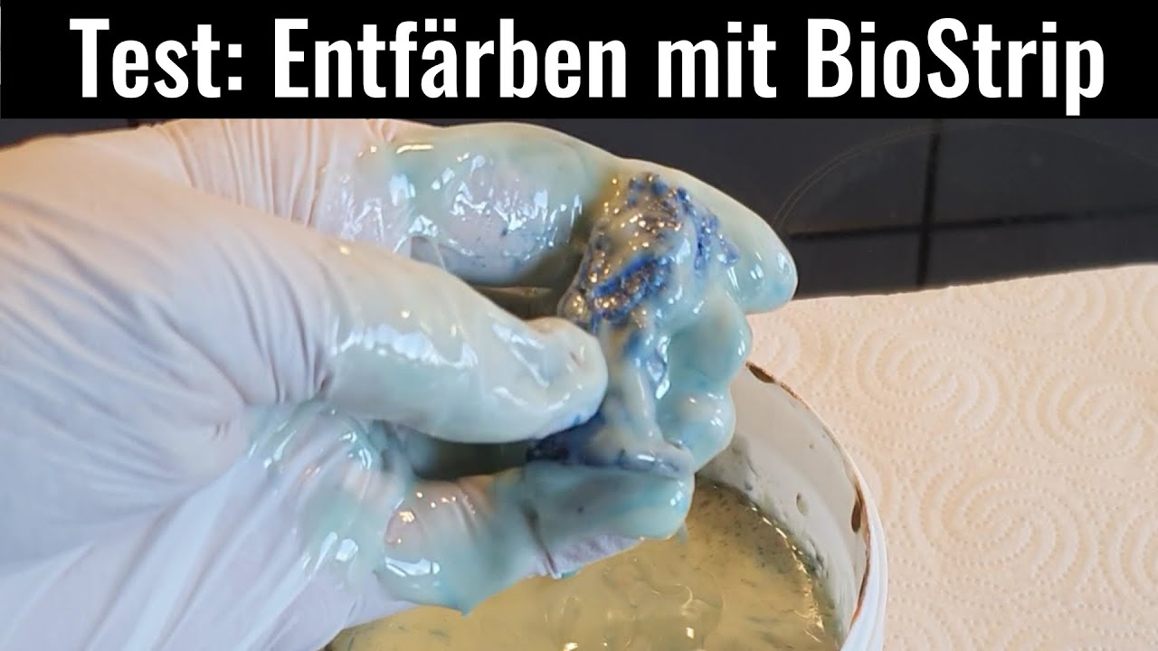 Test: Miniaturen entfärben mit Biostrip