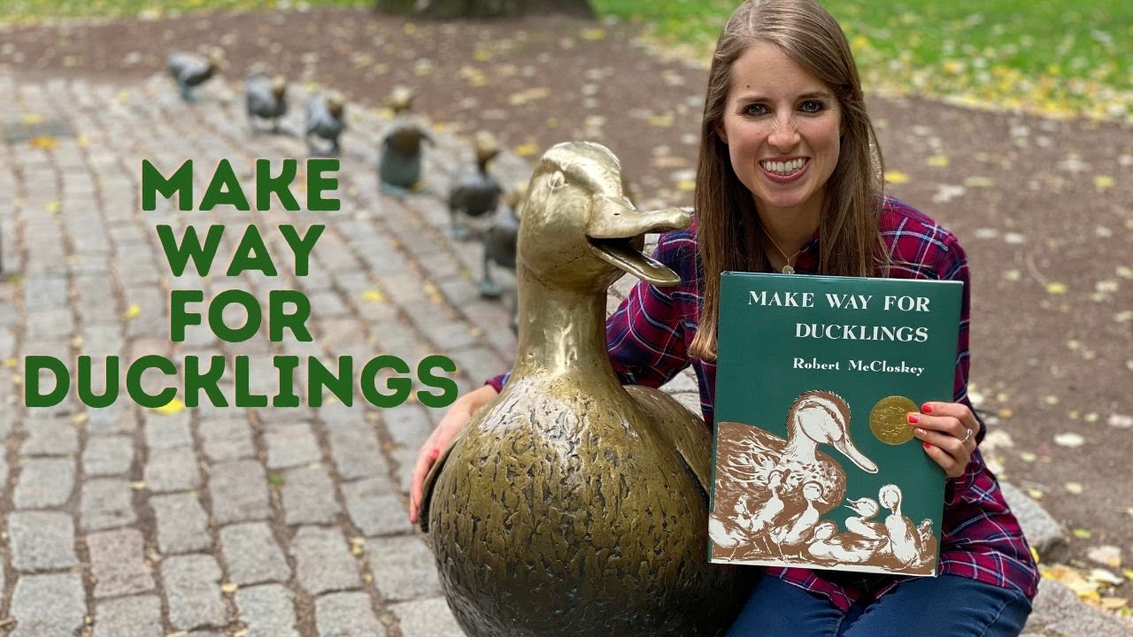 Make Way for Ducklings I Robert McCloskey I Boston Massachusetts I Kassi Kincaid I Book Days
