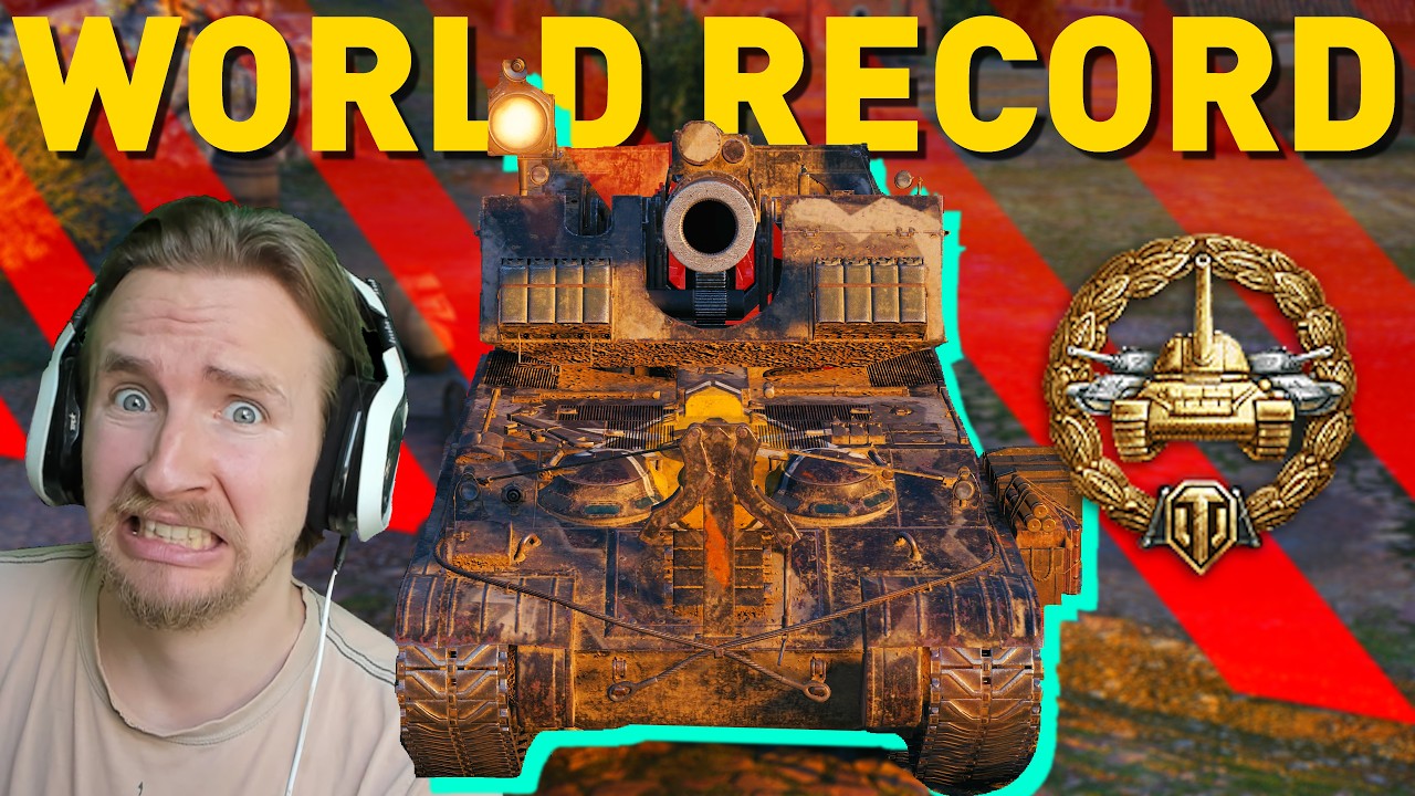 МИРОВОЙ РЕКОРД ПО УРОНУ САУ в World of Tanks!