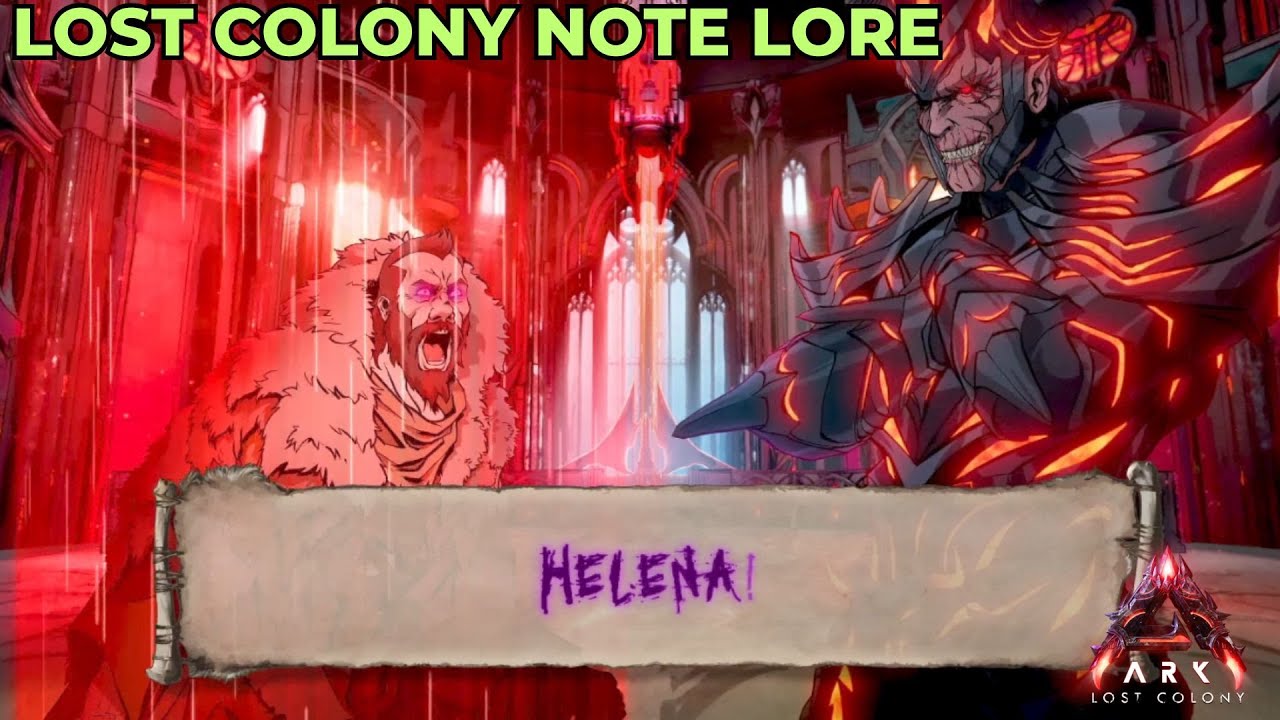 All Lost Colony Explorer Notes Lore Voiced | ARK Survival Ascended