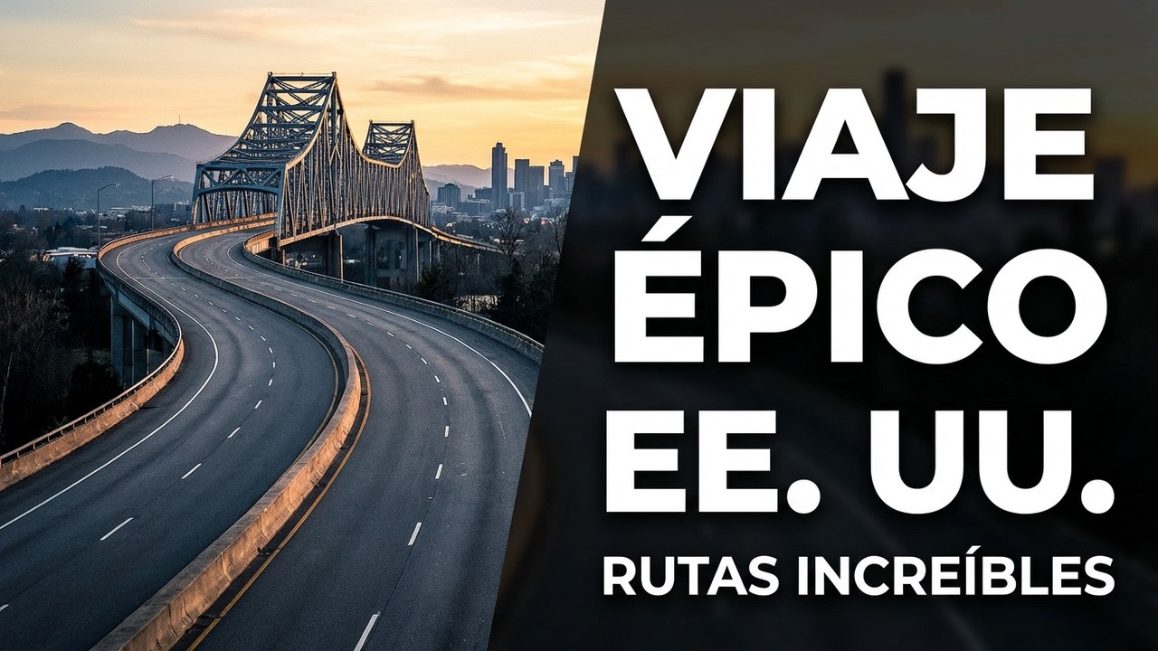 Viaje por carretera a través de los EE. UU. | RUTAS INCREÍBLES 
