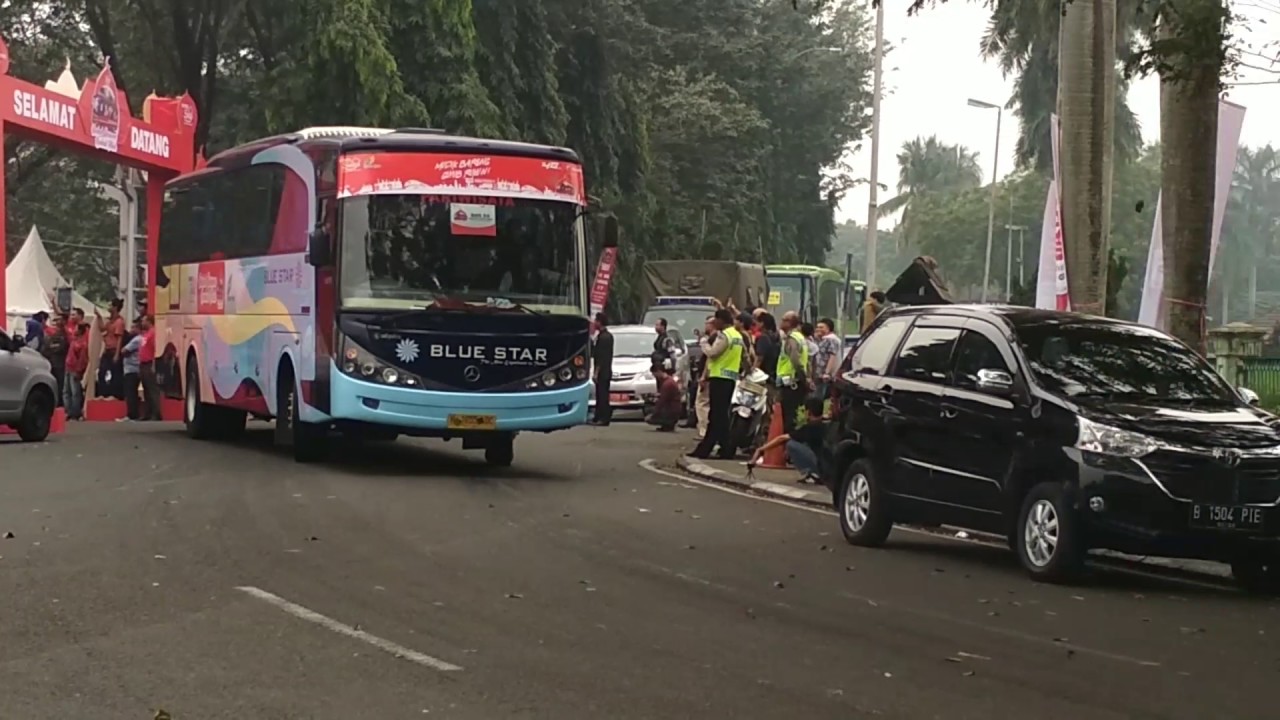Telolet dan klakson Kapal Po. Blue star di TMII