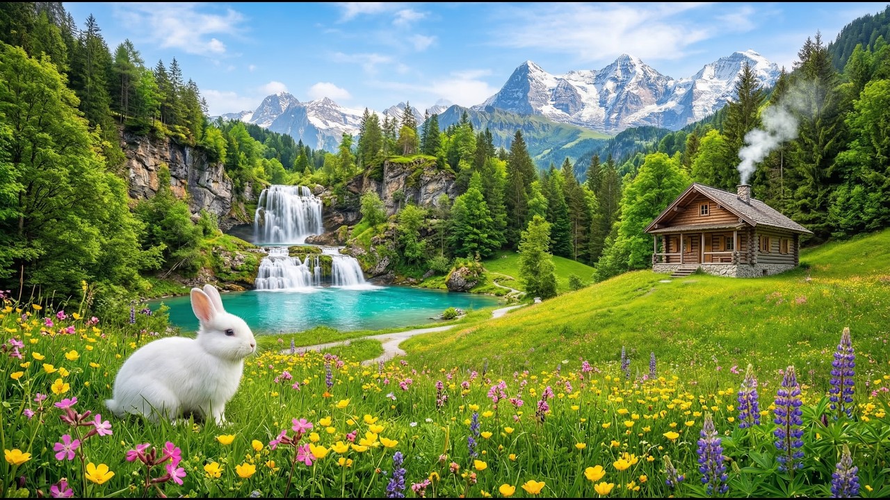 Tranquil Piano Escape 🌿 Scenic Nature Sounds for Unwinding, Emotional Calm and Gentle Healing