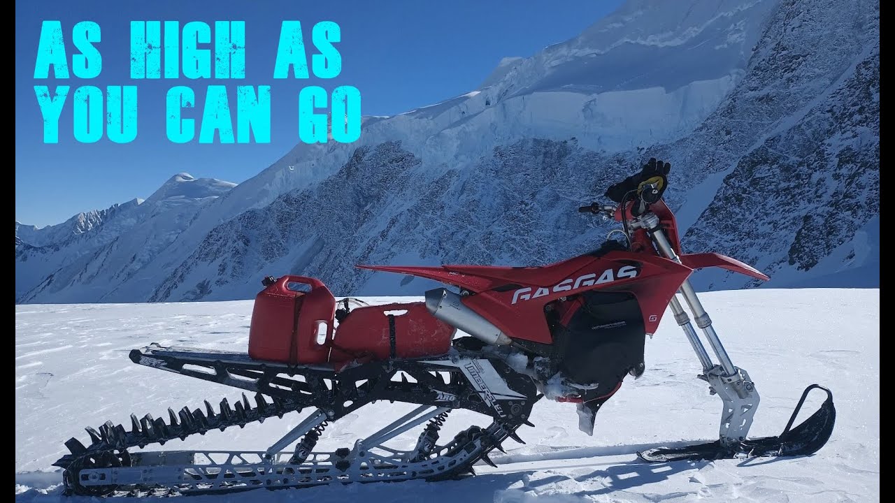 Snowbiking to 10,800 Feet