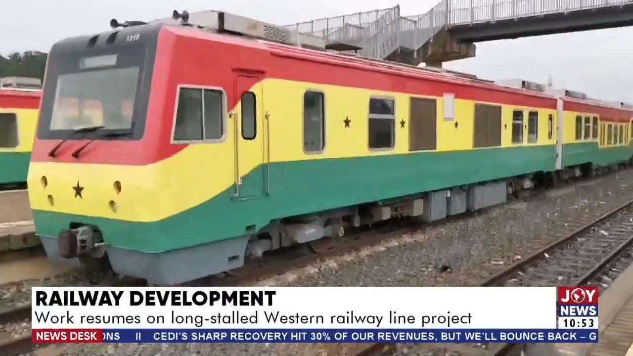 Railway Development: Work resumes on long-stalled Western railway line project