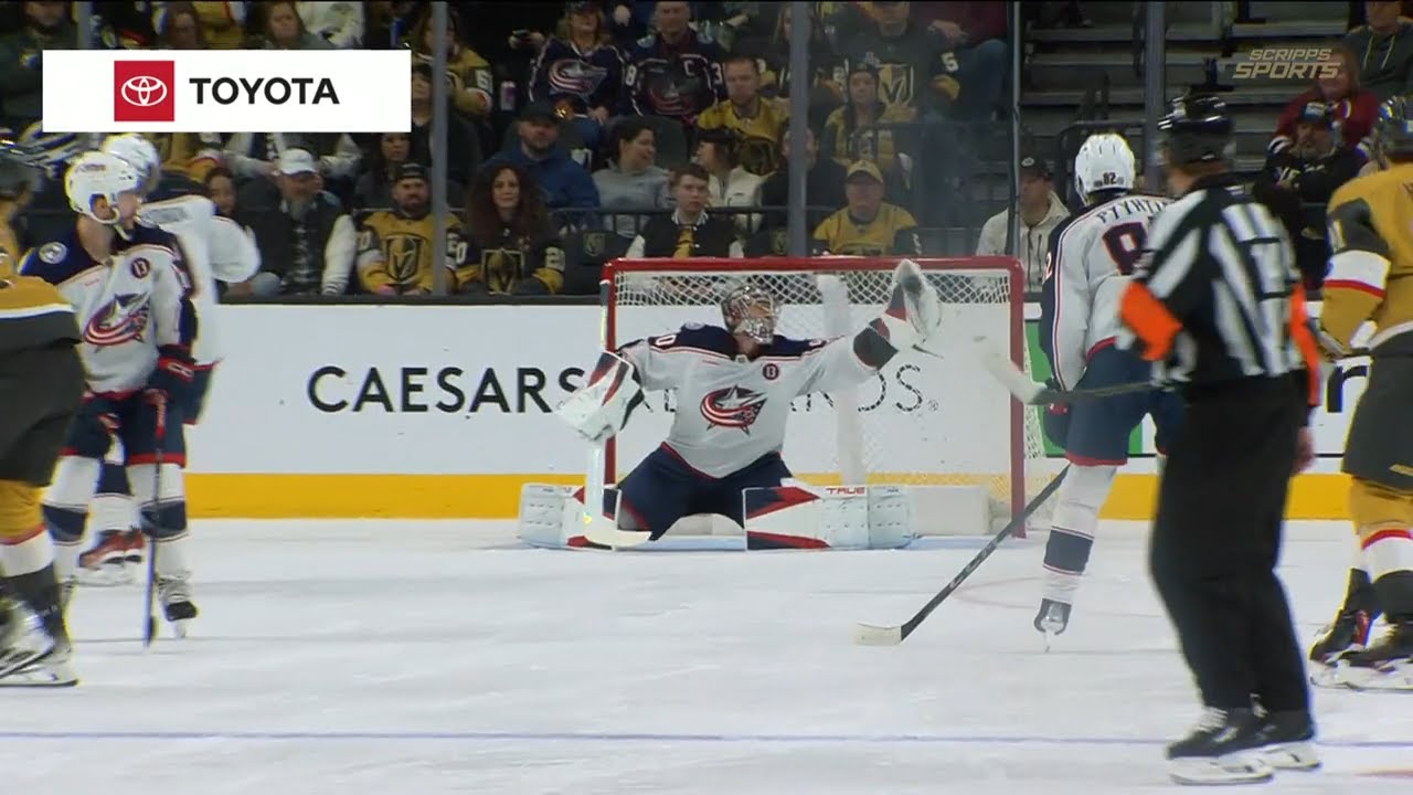 Elvis Merzļikins All 25/26 Saves vs Vegas Golden Knights 30.01.2025 | NHL