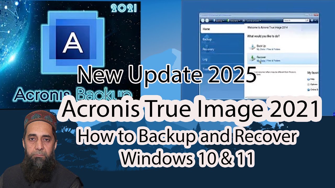 How to Backup and Recover Acronis True Image 2021 Windows 10 & 11(New Update 2025)Urdu Hindi