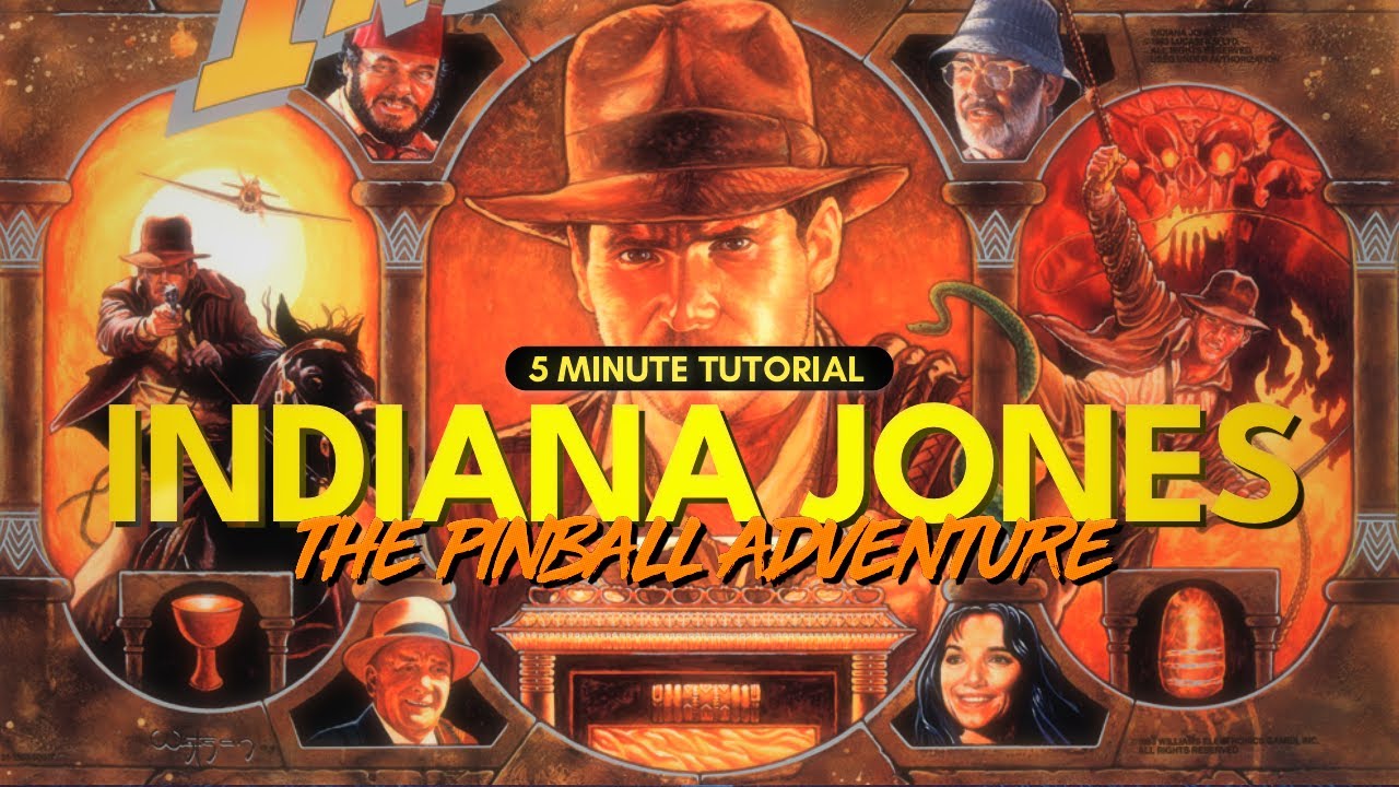 Indiana Jones Pinball Tutorial (1993)
