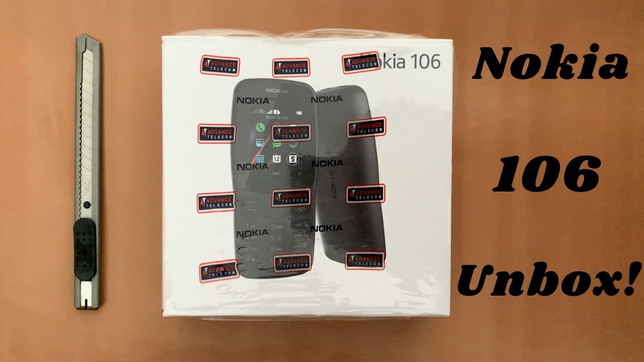 Nokia 106 Unboxing Nokia 106 Nokia
